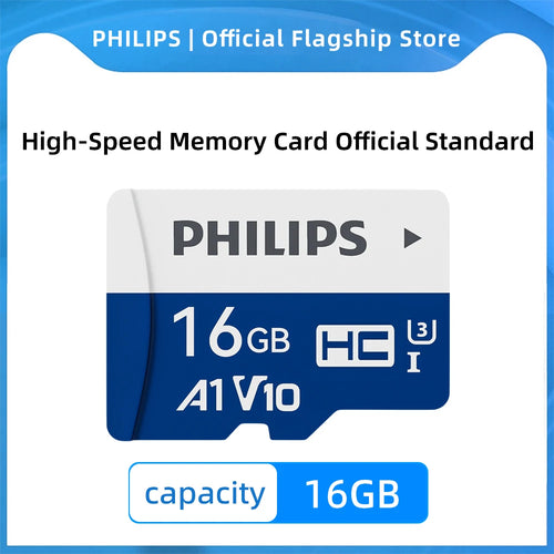 PHILIPS Memory Card 512GB 256GB 128GB 64GB 32GB U3 V30 4K Full HD