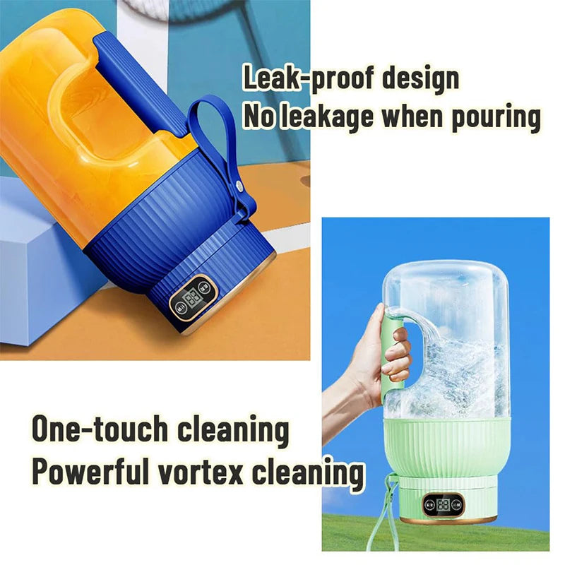 Multifunctional Portable Juicer Cup With Digital Display Fruit Mixers