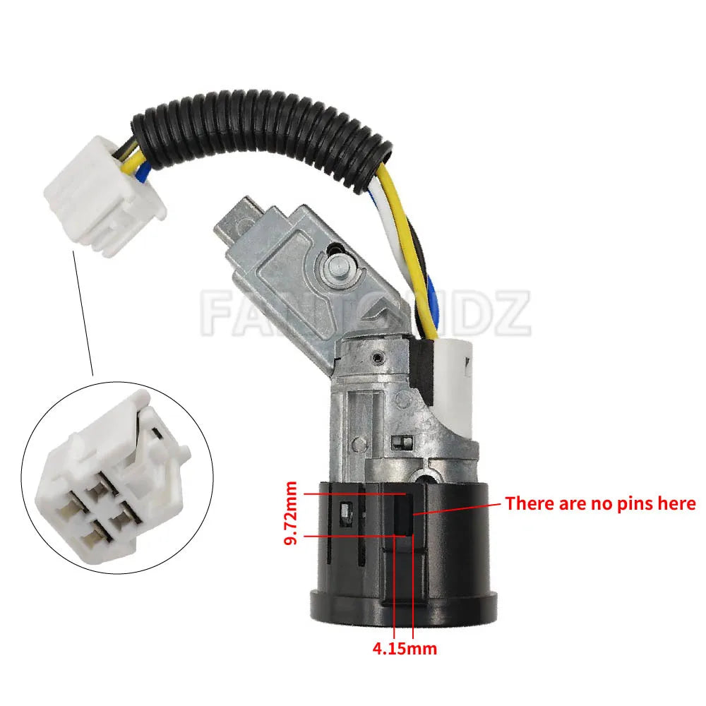 Ignition Barrel Lock With 2 Keys Fit For Peugeot 107 Citroen C1 Toyota