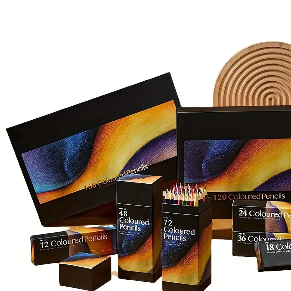 Vibrant Professional Color Oil Pencil Set - Smooth Blending, Hexagon
