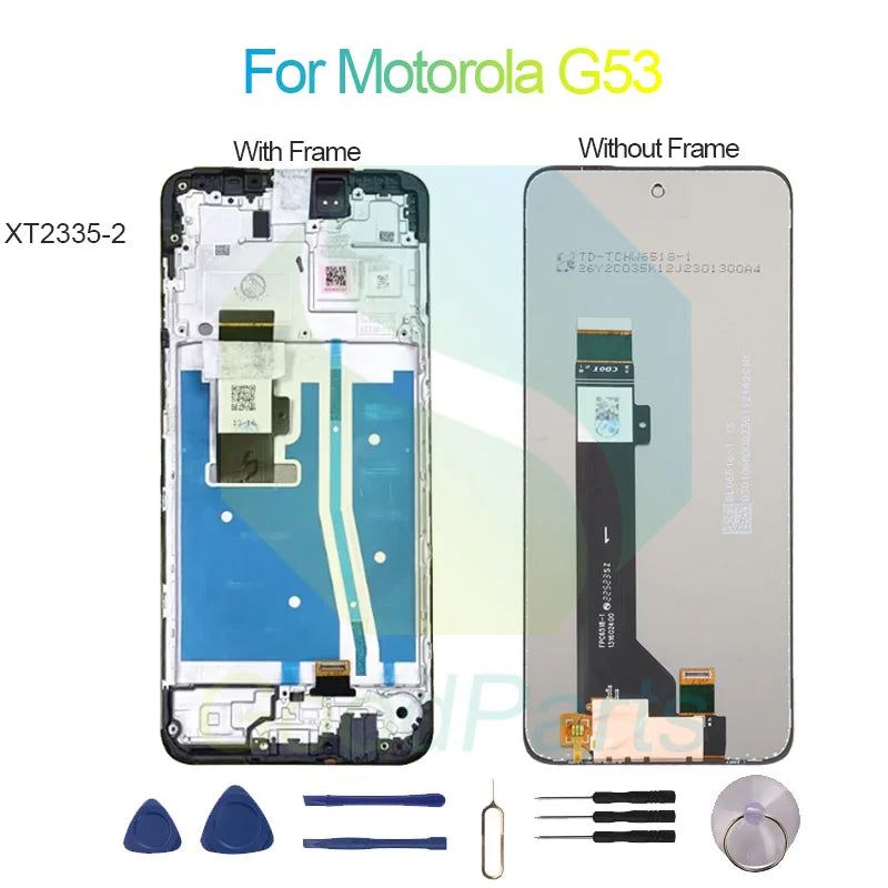 For Motorola G53 LCD Display Screen 6.5" XT2335-2 Moto G53 Touch