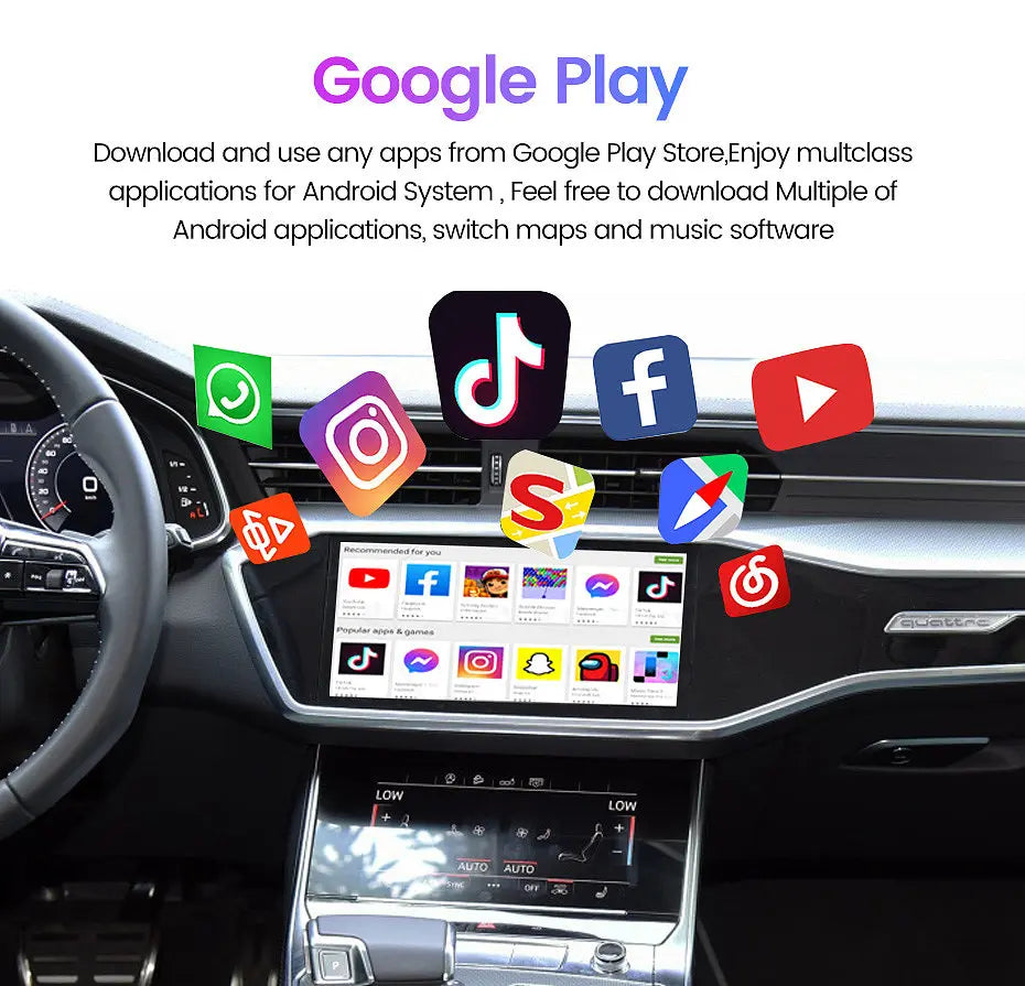 2024 Hot CarPlay Ai Tv Box 2+32GB Android 13 Support Netflix YouTube