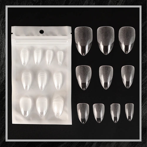 2024 New Hot sell Semi Frosted Matte Press On Nail Tips Full Cover