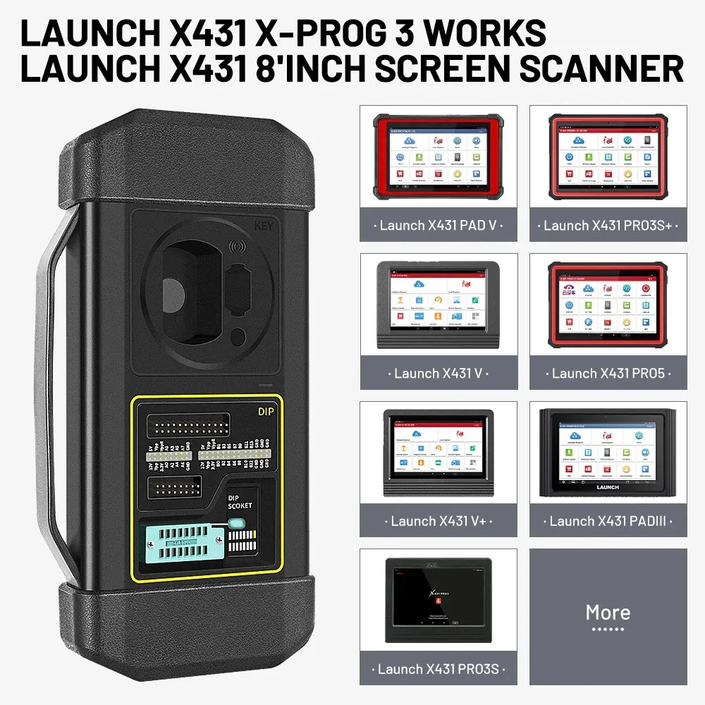 LAUNCH X431 X-PROG 3 Key Programming Tool Auto Car Immobilizer