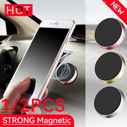 Magnetic Car Phone Holder Stand Magnet Car Mount Bracket GPS