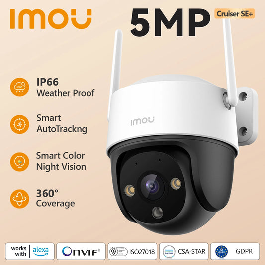 IMOU Cruiser SE+ 3MP/5MP Outdoor Wi-Fi Camera Color Night Vision IP66