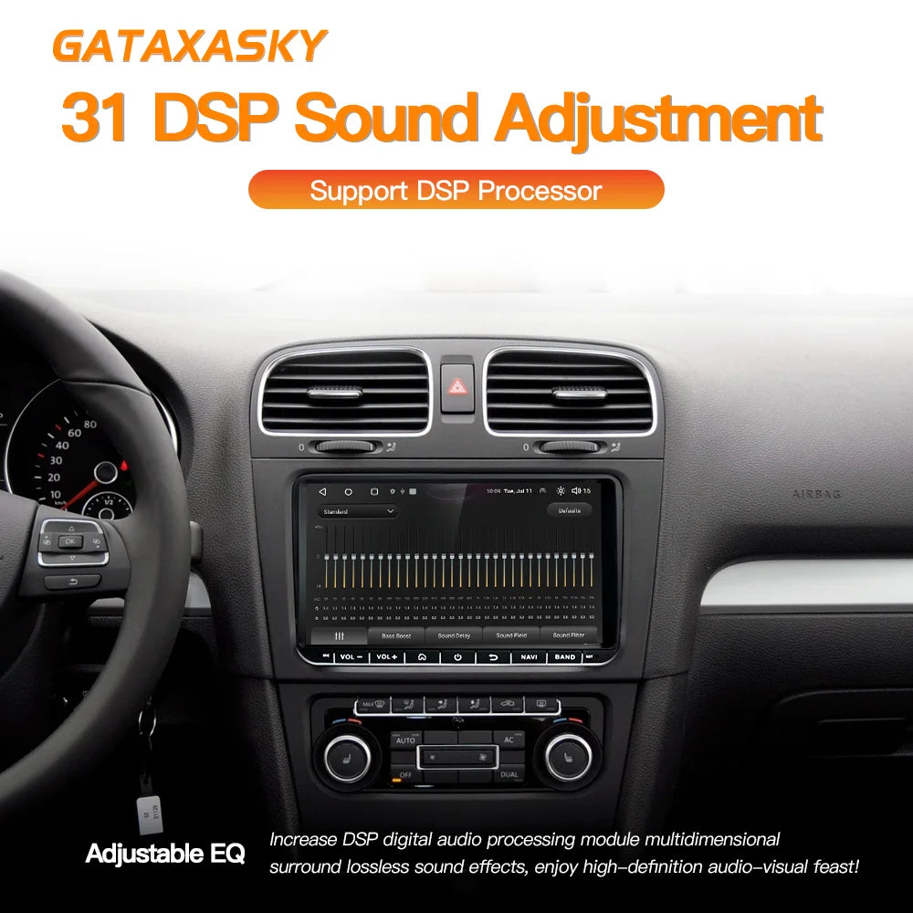 GATAXASKY 9" Car Radio multimedia player For VW Volkswagen Passat B7