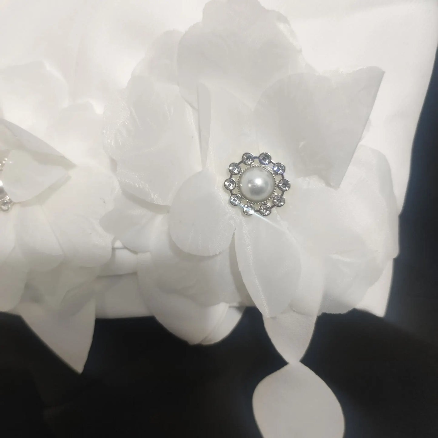 Elegant White 3D Floral Suits Coat High Waist Flowers Tassels Blazers