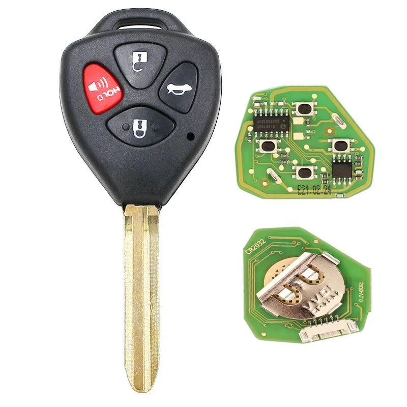 3PCS Xhorse XK Series Wire Universal Remote Key XKTO02EN XKTO03EN
