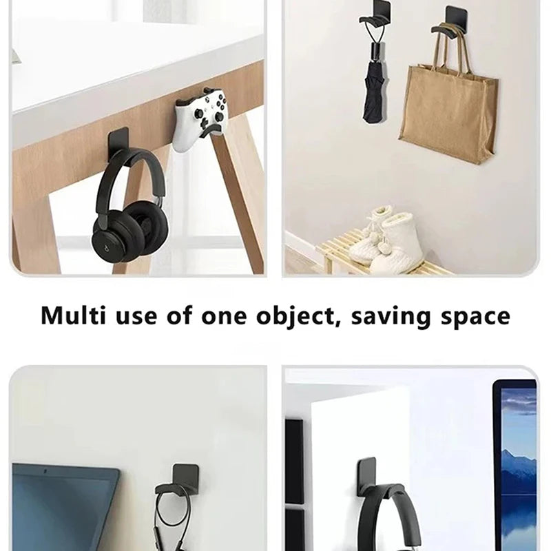Universal Wall Mounted Headphone Stand Gaming Controller Holder
