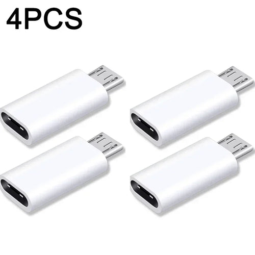 4/2/1PCS Mobile Phone Adapters Micro USB Male To Type C USB C Female