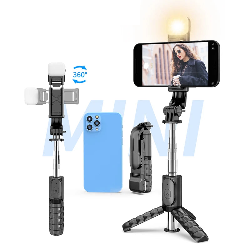 NEW Portable Tripod for Mobile Phone Selfie Stick With Telescopic