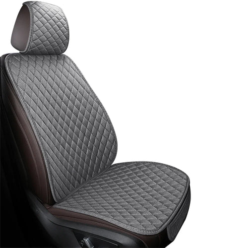 Universal Flax Car Seat Cover Front Rear Cushion Comfortable