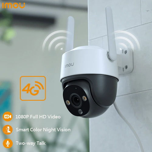 IMOU Cruiser 4G 360° PTZ 1080P Outdoor Camera Colorful Night Vision