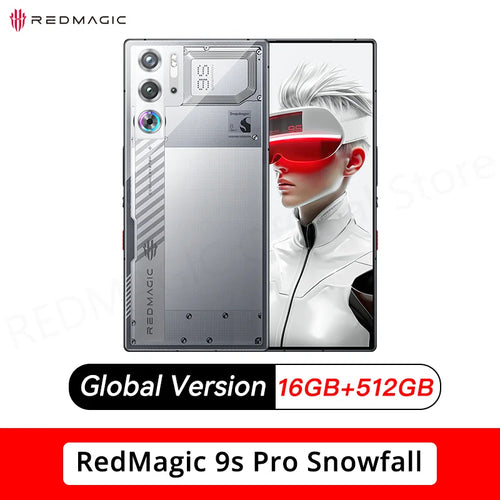 Global Version RedMagic 9s Pro 5G Gaming Phone 6.8" Snapdragon 8 Gen3