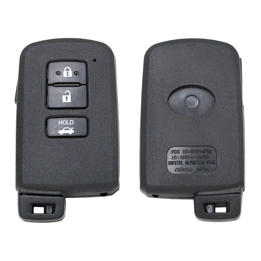3 Button Smart Prox Remote Key Fob 312/314.3/433MHz 8A Chip for Toyota
