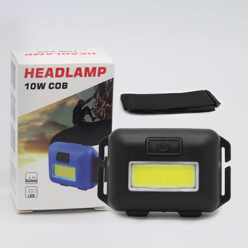 Mini Headlight COB LED Headlamp 3 Modes Waterproof Headlight Head