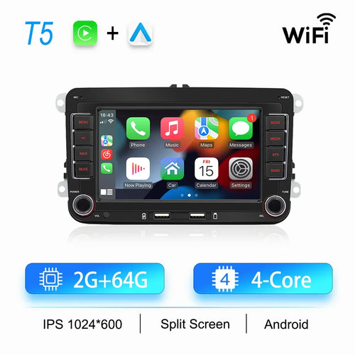 2Din Car Radio Android for Volkswagen Golf 5 6 Polo Passat B6 B7 CC