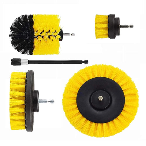 22 /3Pcs Electric Drill-Brush Kit Power Scrubber Brush For Carpet