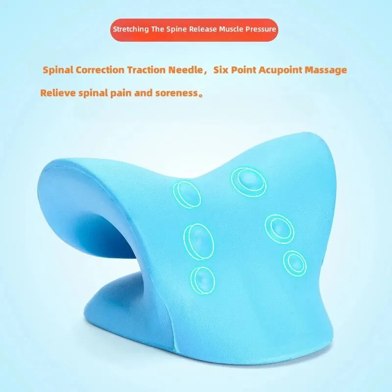 Neck and Shoulder Relaxer Cervical Traction Device for Relief and