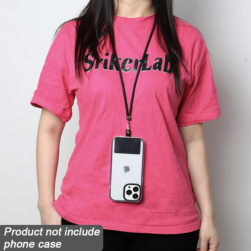 Adjustable Sling with Phone Velvet Pad for Case Soft Phone Accessory