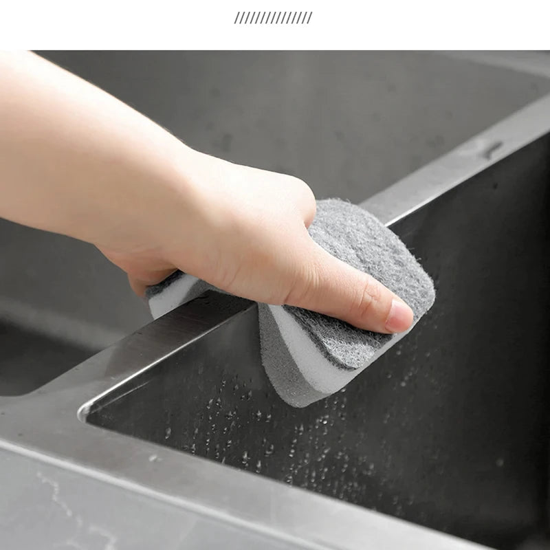 20pcs Double-sided Cleaning Sponges Pan Pot Cleaning and Maintenance