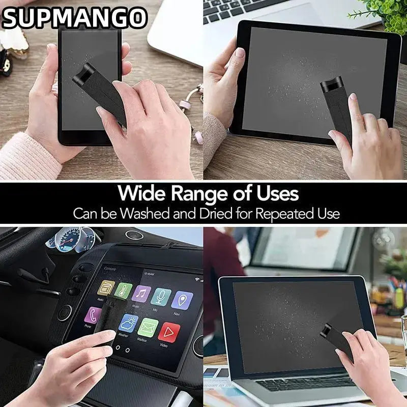 Q2 Microfiber Screen Cleaner Spray Bottle Set Mobile Phone Ipad