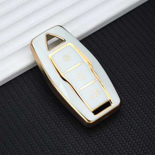 3 4 Bottons TPU Auto Remote Key Shell Fob Holder for Mitsubishi