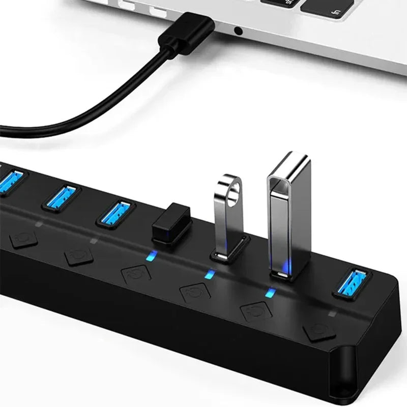 USB3.0 HUB 4in1 7in1USB Splitter 2.0 USB Adapter Multi-Port