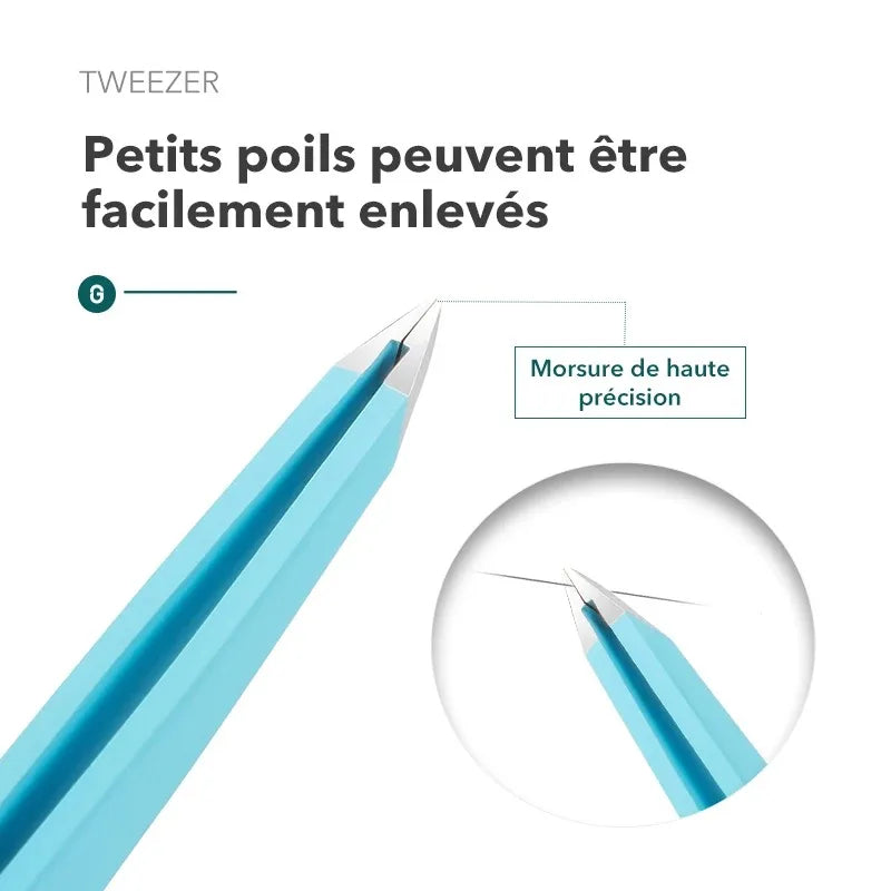 MR.GREEN  Eyebrow Tweezer Colorful Hair Beauty Fine Hairs Puller