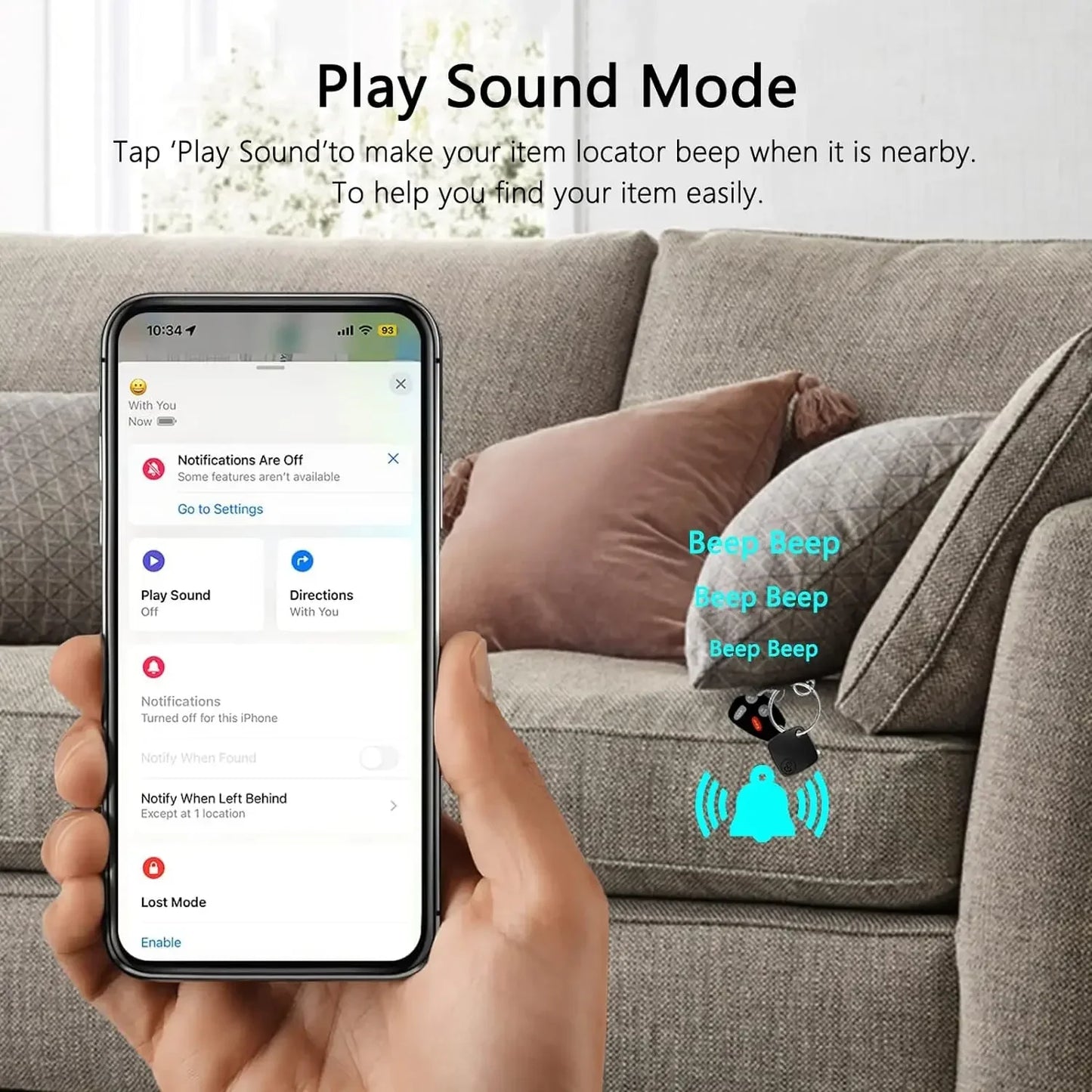 Mini Smart GPS Tracker Tracking Device Find My Locator Anti Lost for