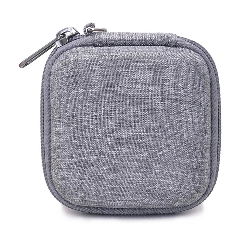 Portable Earphone Storage Bag Data Cable Organizer Bag Multifunctional