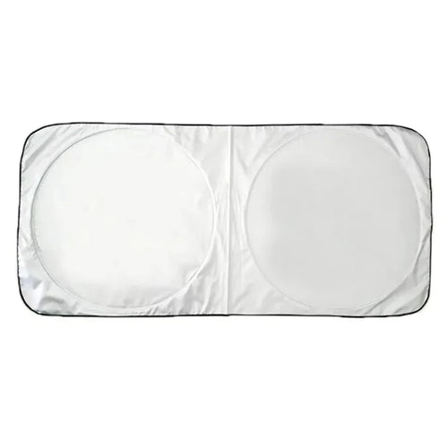 Silver Coated Double Circle Car Sunshade Summer Sunshade And Sunscreen