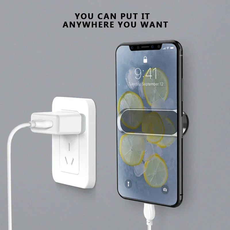 Magnetic Car Phone Holder Rotatable 360°Mini Strip Shape Stand For