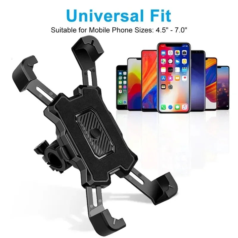 360° Rotatable Electric Bicycle Phone Holder for iPhone Xiaomi Riding