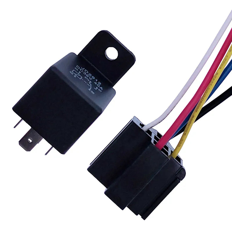 JD2912 4 Pin 5 Pin 40A DC 12V 24V 36V 48V Auto Car Relay with Mounting