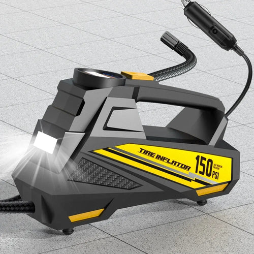 Corded Portable Car Air Pump Upgraded 12V 150PSI Electric Tire