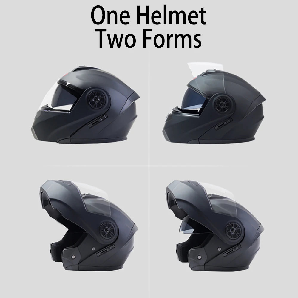 BLD Personalised Motorcycle Full Face Helmet Men Women Fashion Dual