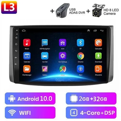 4G+64G Android10.0 For Chevrolet AVEO T250 2006 - 2012 car radio 2 din