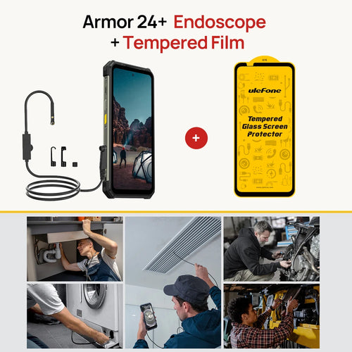 Ulefone Armor 24 Rugged Phone 22000mAh Up to 24GB+ 256GB 6.78"120Hz