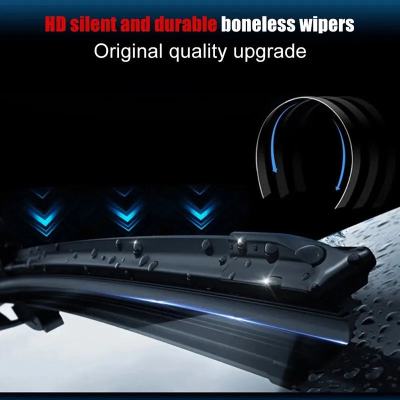 6mm Car Wiper Blade Refill Strips Car Windshield Rubber Strip Wiper