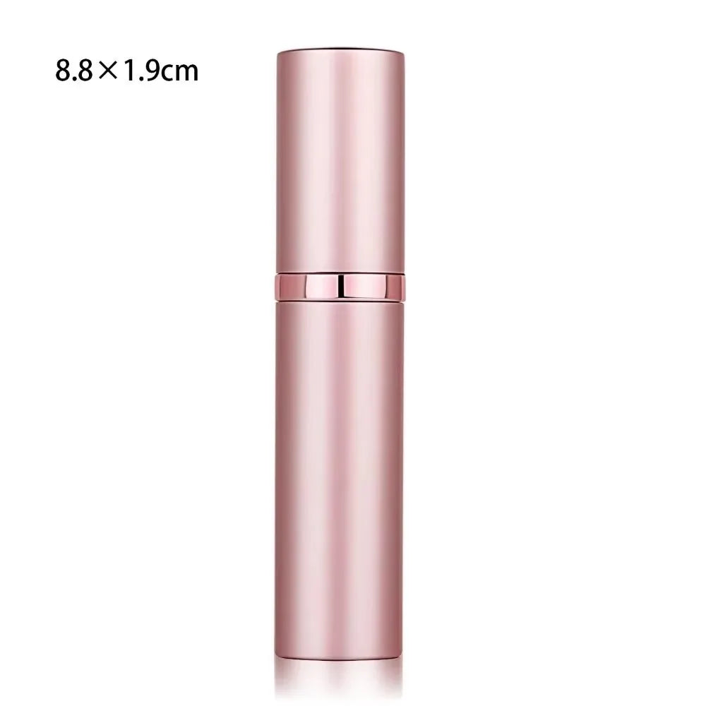 5ml Mini Aluminum Spray Alcochol Empty Refillable Bottle Portable