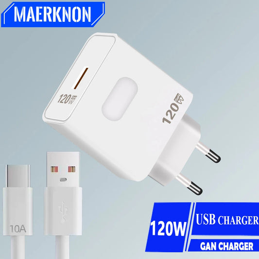 GaN USB Charger Fast Quick Charging Charger QC 3.0 Universal Mobile