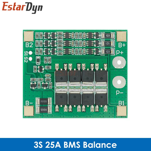 2S 3S 4S 5S Li-ion Lithium Battery 18650 Charger BMS 20A 25A 30A 40A