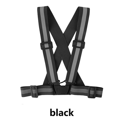 Outdoor Adjustable Safety Vests Night Walking Highlight Reflective