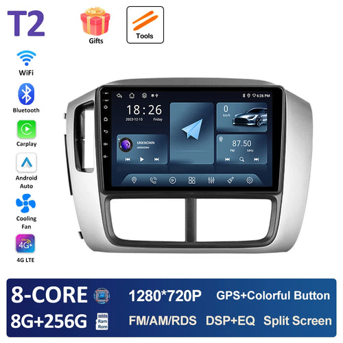 Android Smart System for Honda Pilot 1 2005 2006 - 2008 Navigation GPS