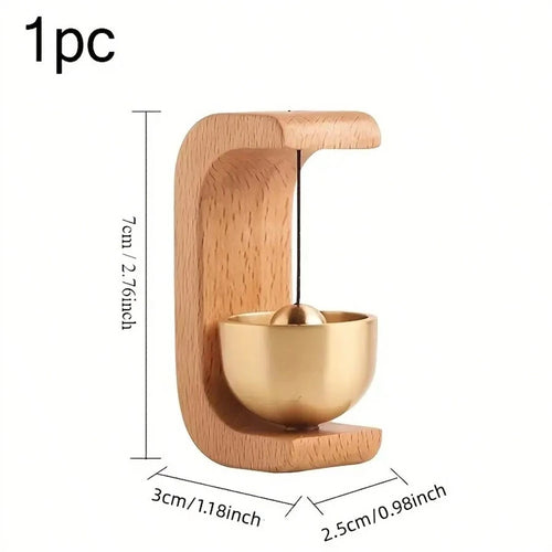 Brass Bell Wind Chime Home Decor Doorbell Chime for Outdoors Door Bell