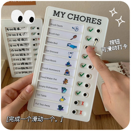 Bview Art 10 Blank Sheets of Paper To Do List Board Memo List Board