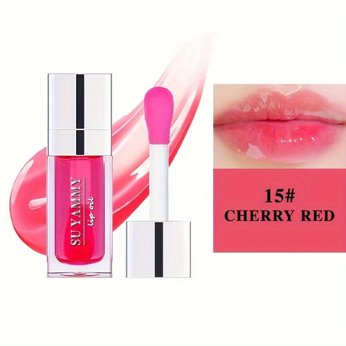 Hydrating Lip Glow Oil, Plumping Lip Gloss, Moisturizing Lip Oil