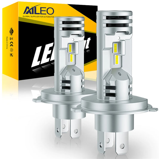 AILEO 2x H4 Led Lights High Quality 30000Lm 250W High Low Beam For Car